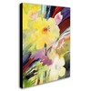 Trademark Fine Art Sheila Golden 'Dragonfly Garden Dream' Canvas Art, 18x24 SG051-C1824GG